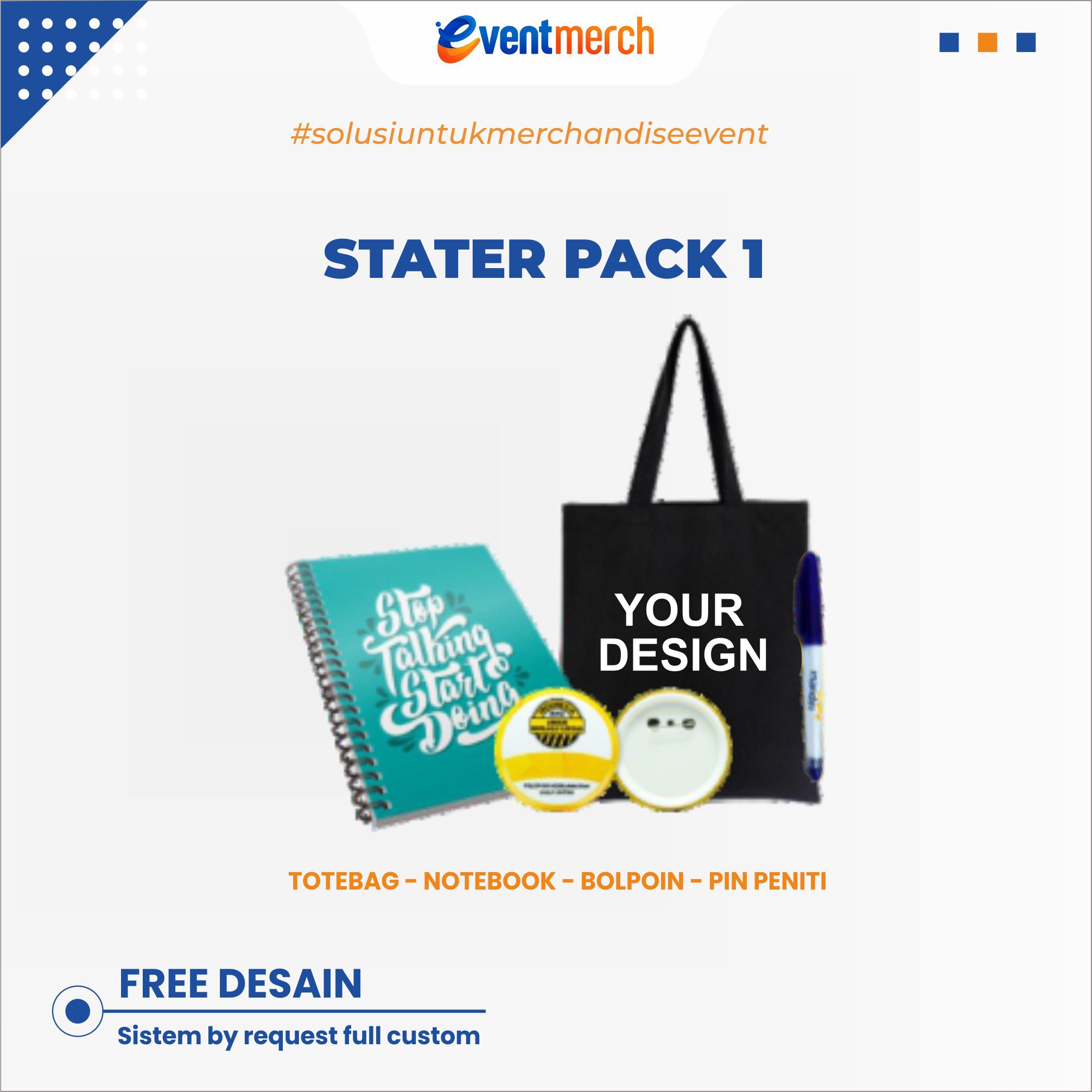 STATER PACK 1 BY EVENTMERCH