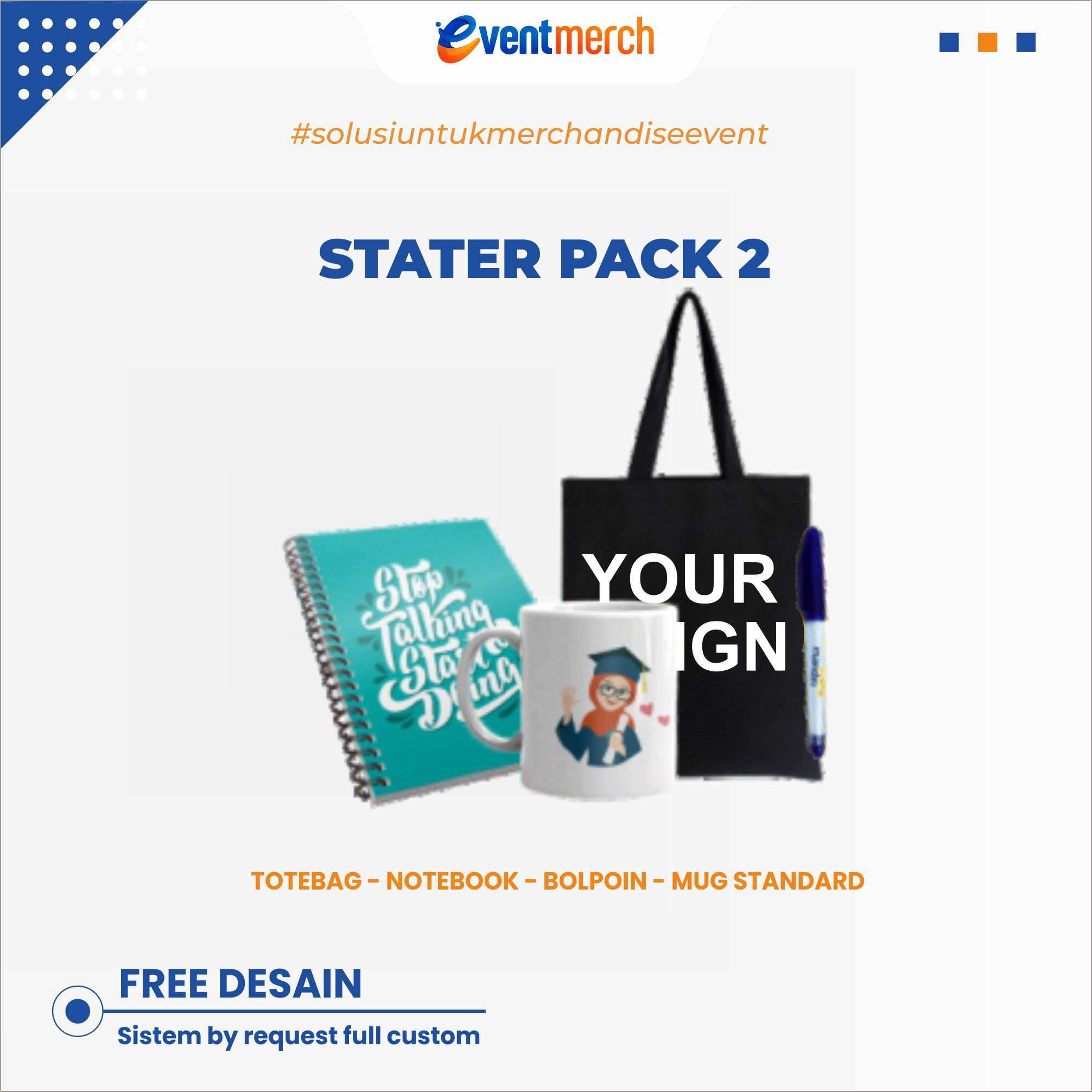 STATER PACK 2 BY EVENTMERCH