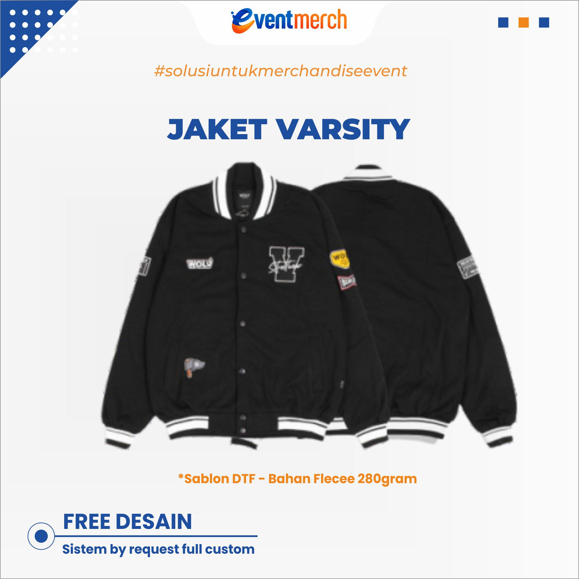 JAKET VARSITY