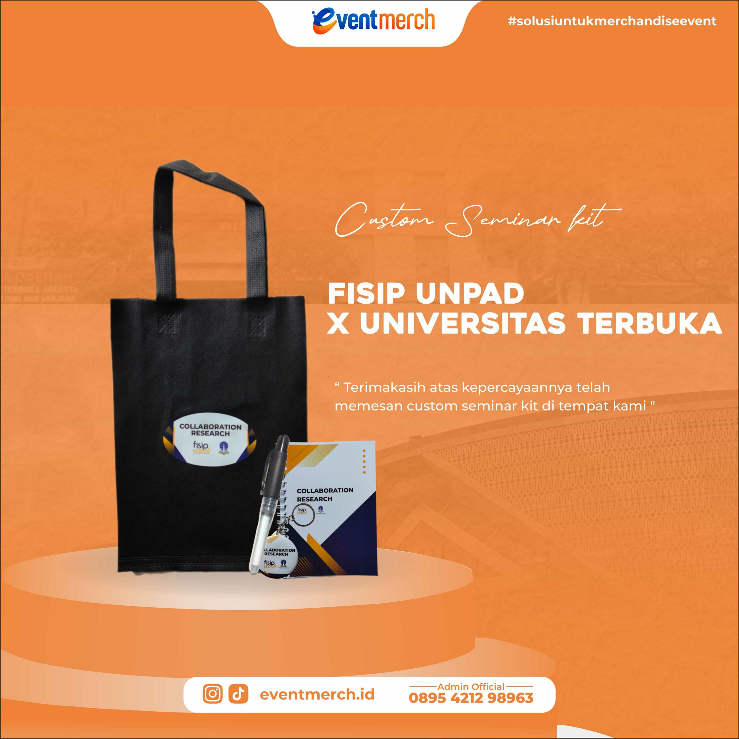 Custom Seminar Kit – FISIP UNPAD X UNIVERSITAS TERBUKA