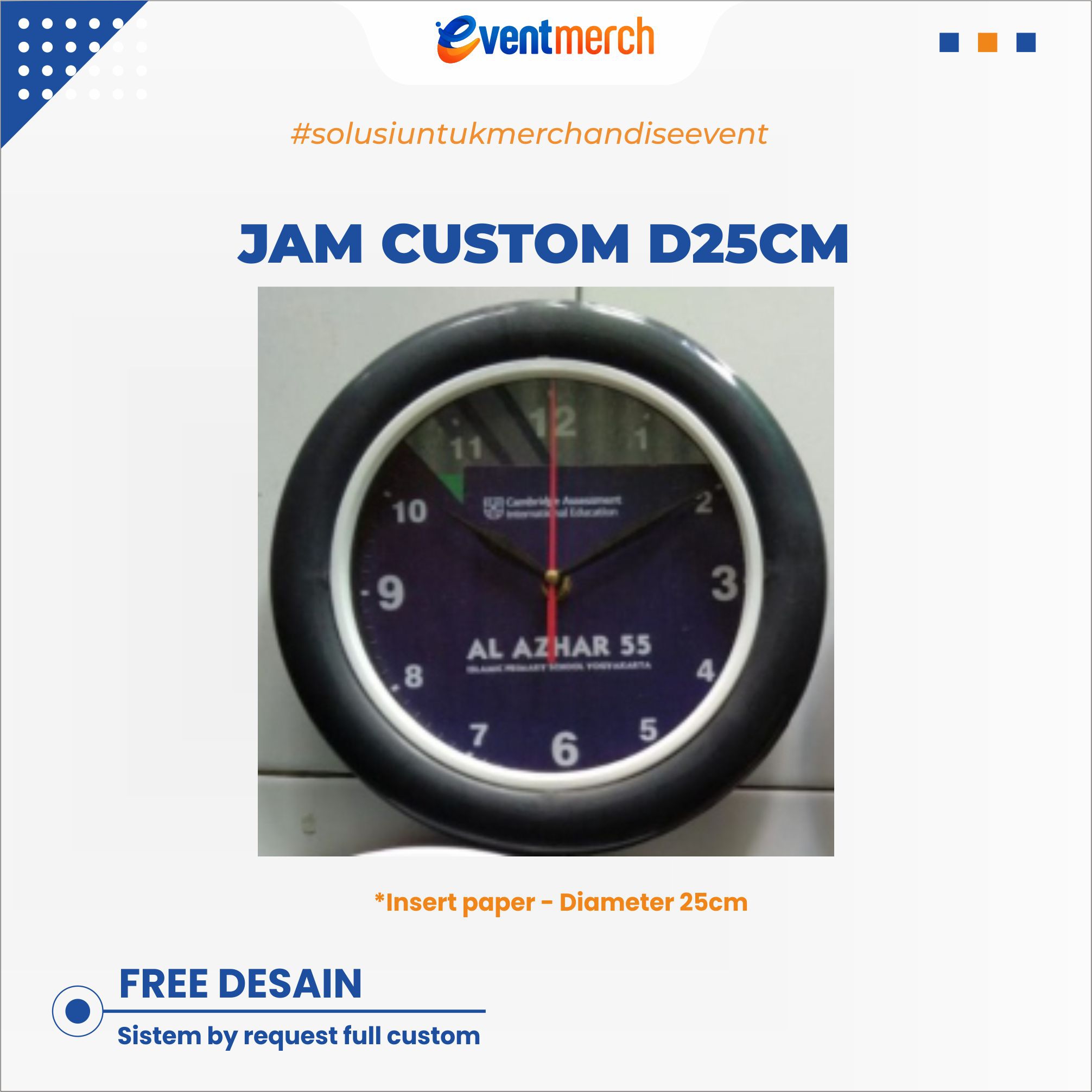 JAM DINDING CUSTOM