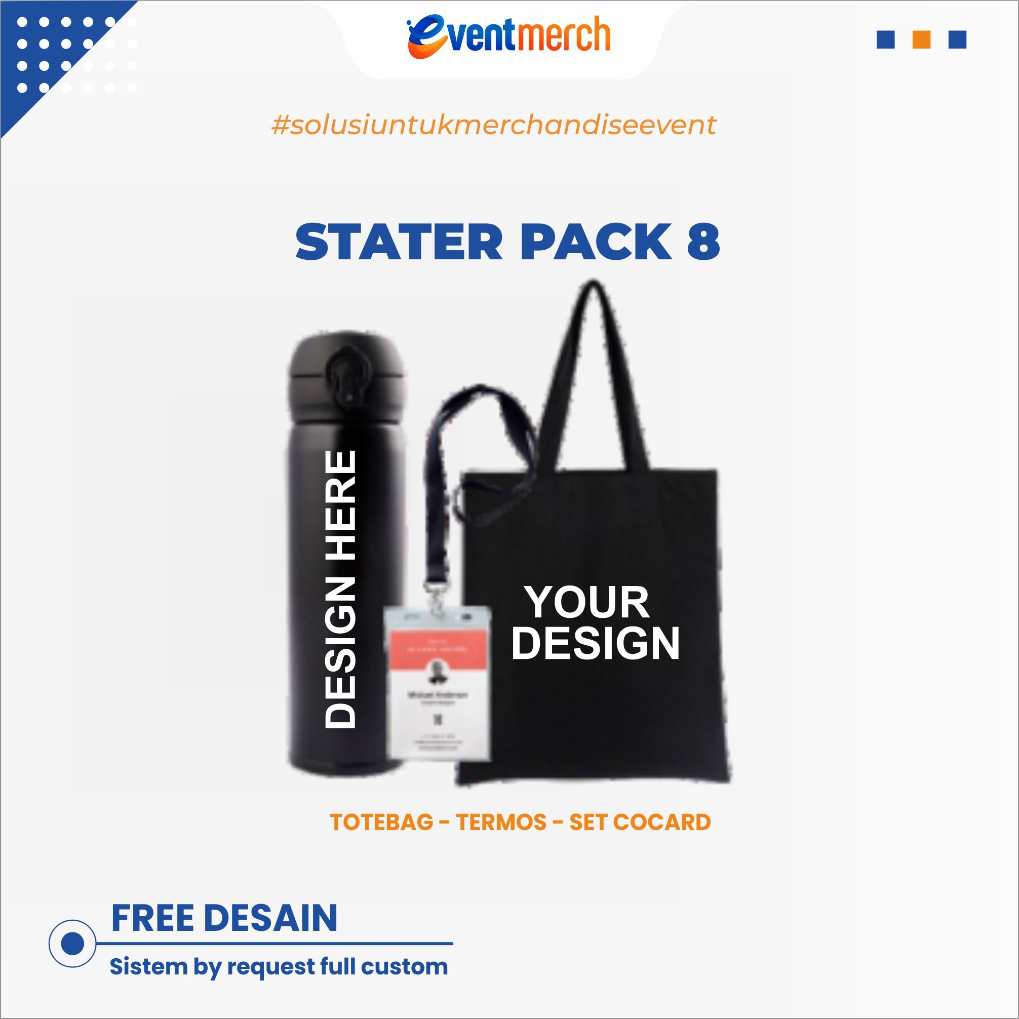 STATER PACK 8 BY EVENTMERCH