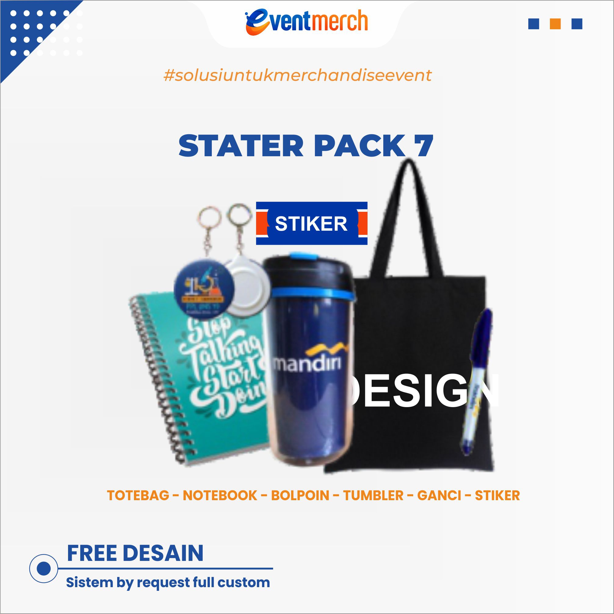 STATER PACK 7 BY EVENTMERCH